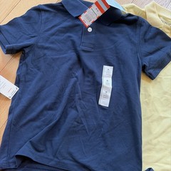 Lot of 4 Blue Red Polo Shirts And Shorts School Uniform Cat & Jack Size 8 NWT