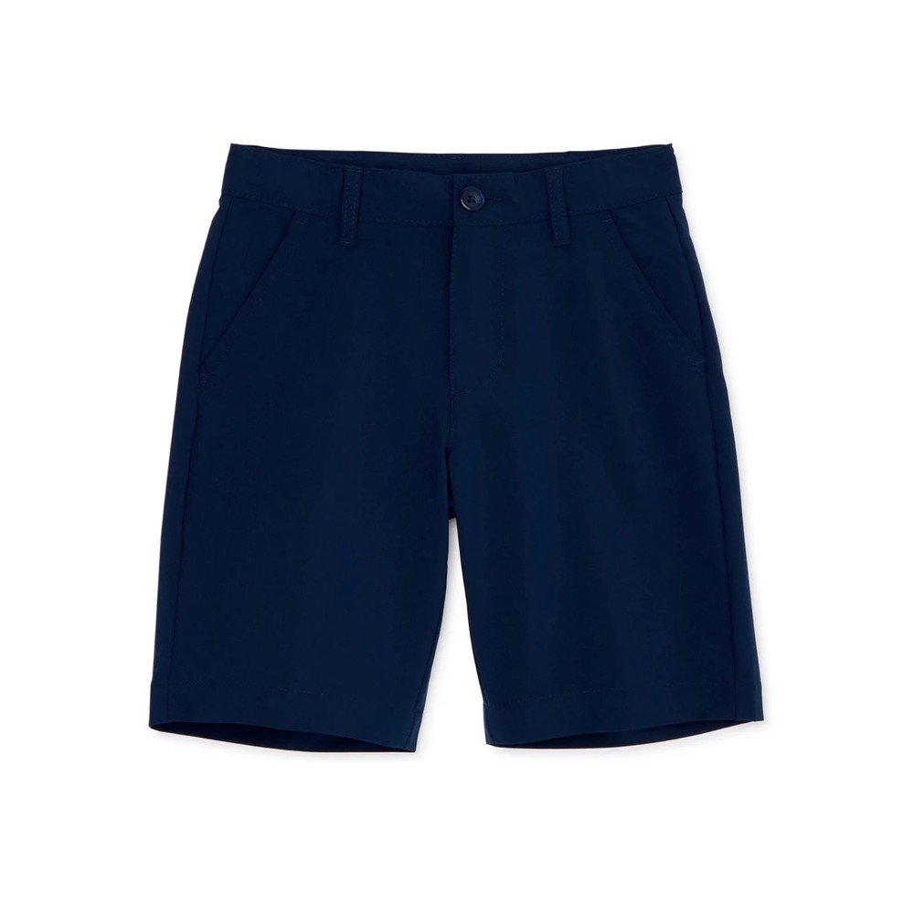 Wonder Nation Stretch Performance Uniform Shorts Blue Size 6 & 7 NWT/NWOT
