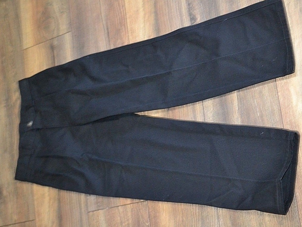 Chaps Boys Approved Schoolwear Size 10 Slim Black Pants Uniform Pant
