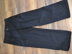 Chaps Boys Approved Schoolwear Size 10 Slim Black Pants Uniform Pant