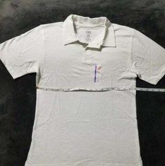 School Uniform Shirt – White Short Sleeve 2 Button Jersey Polo Boys Sizes S-XXL