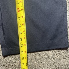 Nautica School Uniform Youth S 28×30 Navy Jogger Short Elastic Waist Drawstring