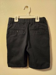 Navy Blue Boys Size 8 School Shorts Dress Pants Uniform