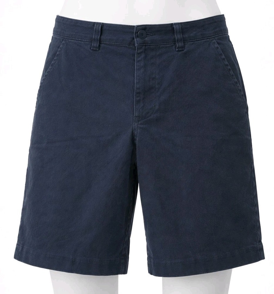 H&M Uniform Wear Boys Uniform Shorts Size 14 Solid Button Closure (260419-10)