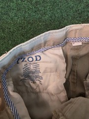 – L@@K – Boys Izod Light Beige Pleated School Uniform Pants Sz 14 Nice! –