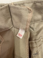 VINTAGE Lemmi Pants YOUTH Boys Size 170 Chino Khaki West German