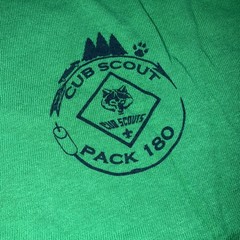 Cub Scouts BSA Uniform Men’s & Youth Green Crew Neck Tee Shirt Pack 180 Set Of 2