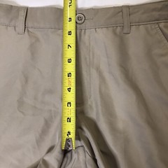 Nautica School Uniform Boys Size 18 Beige Adjustable Waist