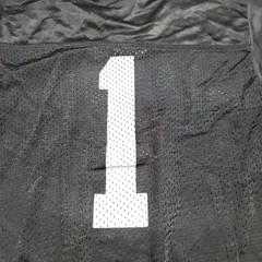 Kids Sports Alabama 1 Football Jersey Youth M 10-12 Black Polyester Pakistan 139