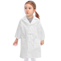 Childrens Lab Coat Science for Kids Doctor Scientist Costume Toddler