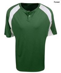 New Mizuno G3 Baseball Youth LARGE Boys Green & White Jersey