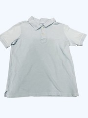 Children’s Place & Osh Kosh Boys’ Light Blue Polo Shirts Lot of 2 Sz 7/8 Preppy