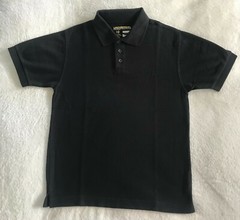 UNIVERSAL SCHOOL BOYS BLACK SHORT SLEEVE POLO SHIRT SIZE #10 – A9/18
