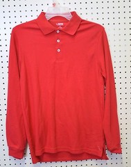 French TOAST POLO Shirt Maroon Green RED NAVY Black BLUE 4 – 20 Long SL UNIFORM