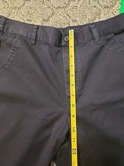 Boys Twill Uniform Pants HUSKY 14 Relaxed Fit Navy C46