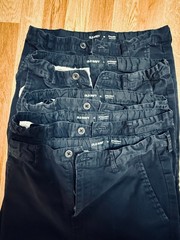 Old Navy uniform pants Boys/Teen size 16regular, straight fit (Lot of 5)