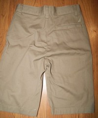 NAUTICA SLIM FIT SCHOOL UNIFORM CASUAL KHAKI SHORTS SIZE 10 NEW