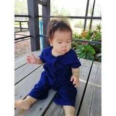 Mohom clothes Indigo Native cloth set for kids natural cotton,Thailand