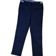 French Toast Uniform Pants Navy Blue Size 12 Stretch Cotton Blend RN13706