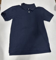 The Childrens Place School Uniform Short Sleeves Polo Shirts Yellow Blue L 10-12