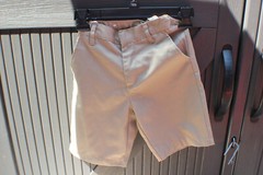 Boys Authentic Galaxy School Uniform Size 5 Khaki Shorts
