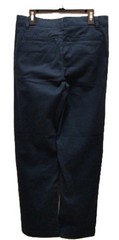 NWT Wonder Nation Flat Front, Navy Twill Pants-Adj Waist-4 Pockets-Boy’s Sz 14