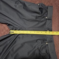 IZOD Boys Uniform Navy Dress Chino Pants Flat Front Size 16 Husky