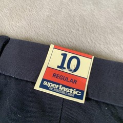 Gap Kids Pants Boys 10 Regular Easy Fit Nanotex Uniform Adjustable Waist NEW