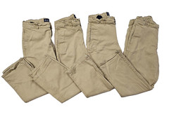 Boys school uniform Flax / Khaki size 10 husky Childrens place