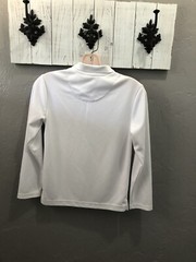 Chaps Boy’s M 10/12 School Uniform Polo Long Sleeve Shirt White