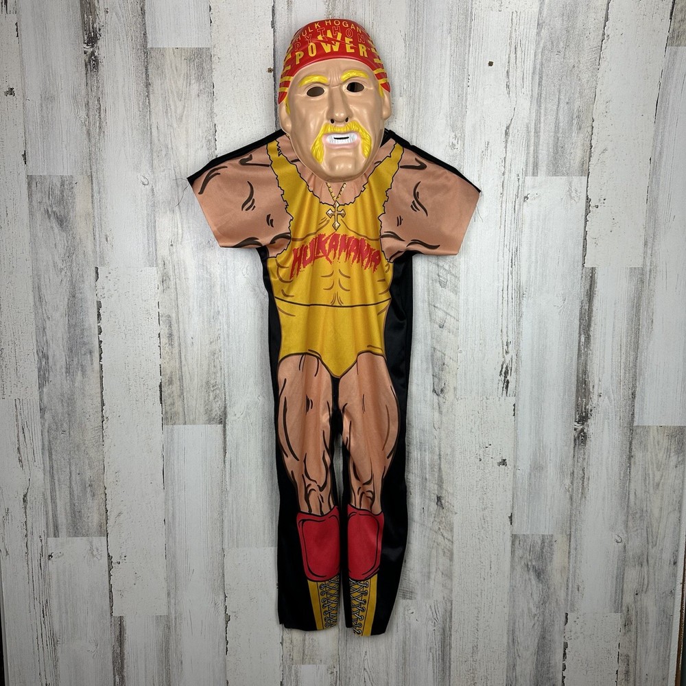 Rubie’s | Vintage 1991 Hulk Hogan WWF WWE Halloween Costume Child Small 4-6