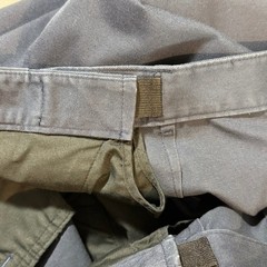 Vtg 90s LL Bean Youth Pants 14 Navy Chino School Uniform 100% Cotton Adjustable