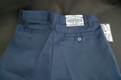 AUTHENTIC GALAXY SCHOOL UNIFORM SHORTS NAVY BLUE ADJUSTABLE SIZE 10 NEW W/ TAGS