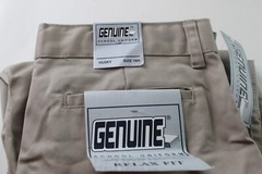 Genuine School Uniforms Shorts- Beige-Size 16H
