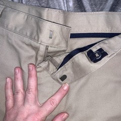 Lot of 2 French Toast Boys Khaki School Uniform Shorts Size 20 Husky Flat Front