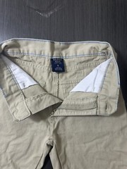 U.S.POLO ASSN Boys Sz 4 Khaki Shorts School Uniform Flat Front