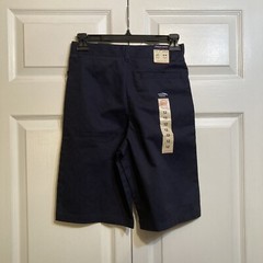 CLOSE OUT! NWT FRENCH TOAST School Uniform Boys Shorts Sz 12 Waist 26″ Blue