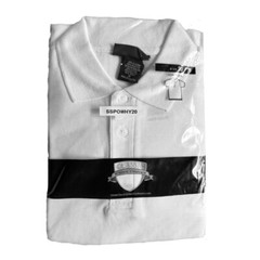 School Uniform Short Sleeve Pique Polo Shirt Youth Size 20 White Unisex