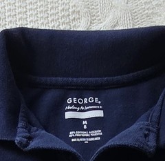 Navy Boys Polo Uniform Shirt