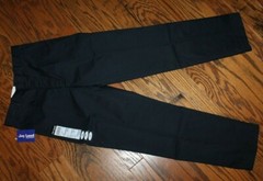 Boy’s Joy LAnd School Uniforms Navy Blue Flat Front Slacks Pants Size 20