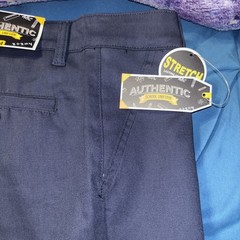 School Uniform Pants Boys 14 (2) Pack Adjustable Waist NEW Authentic Galaxy