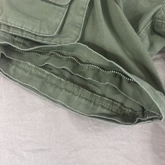 BSA Boy Scouts of America Uniform Shorts Youth 20 Waist 31-33 Olive Green Cargo