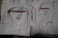 French Toast Boys Uniform Pants & Button Up Long Sleeve Shirts Husky 12/16/14/18
