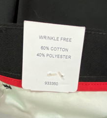Mills Uniform Co. Boy’s Black Twill Shorts Size Regular 16 Adj. Waist Lot of 2