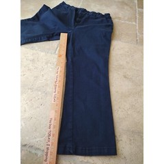 French Toast Pants 14 1/2 Plus Boys Navy School Adjustable Waist Relaxed Fit