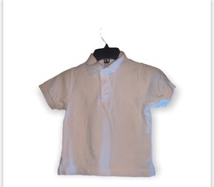 Women Austin white collared uniform shirt