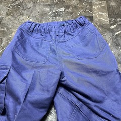 Boy Cub Scouts BSA Switchback Convertible Cargo Pants Size 14 Blue Uniform Zip