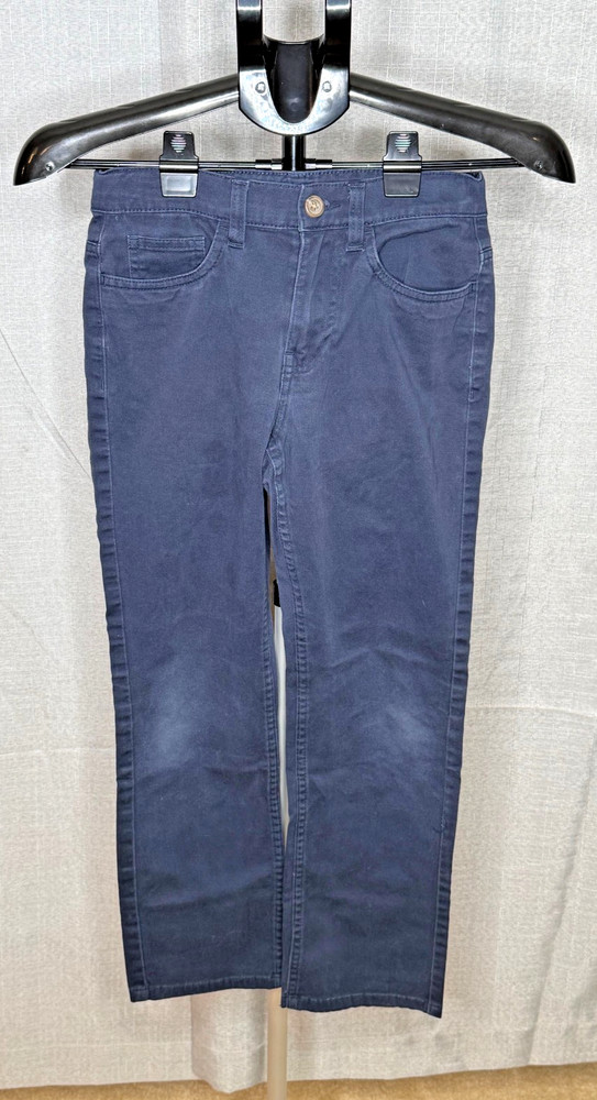 Nautica – Boy’s Navy Blue School Uniform 5 Pocket Pants – Size 12
