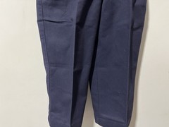Boys Size 4 Blue School Uniform Pants Tom Sawyer Elastic Waist