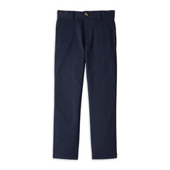 Wonder Nation Boys’ School Uniform Stretch Chino Pants, Dark Navy, 16 Regular